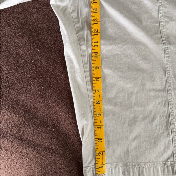 Casual Khaki Christopher & Banks Capris - Picture 3 of 9